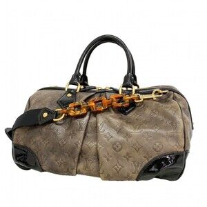 LOUIS VUITTON Black Monogram Bag